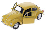 Volkswagen Kever (1960) geel 12 cm