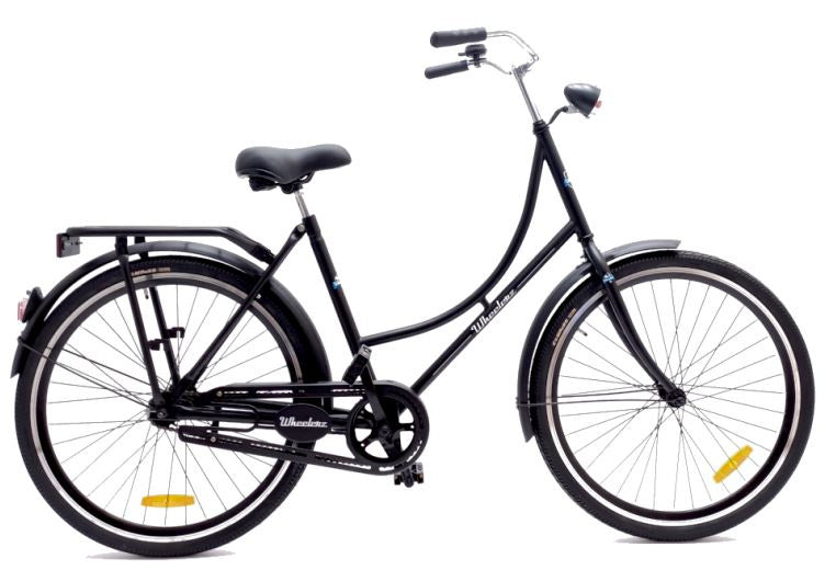 F307 26 Inch 48 cm Meisjes Terugtraprem Matzwart