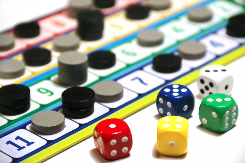dobbelspel Qwixx: het duel