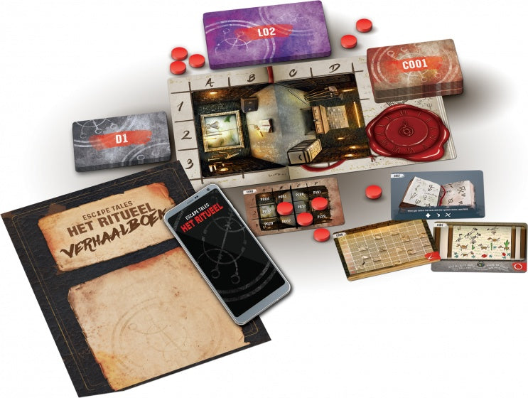 gezelschapsspel Escape Tales: Het Ritueel (NL)