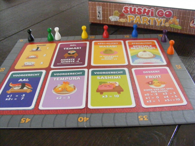 kaartspel Sushi Go Party!