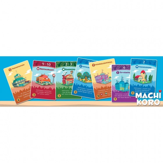 Machi Koro dobbelspel