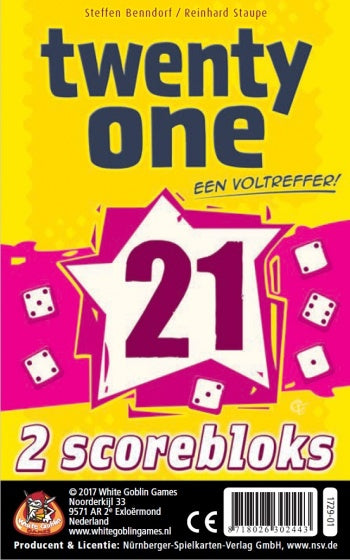 uitbreidingsset Twenty One (21) scorebloks