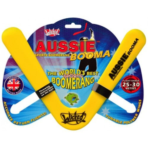 boomerang Booma Aussie 41 gram geel 27 cm
