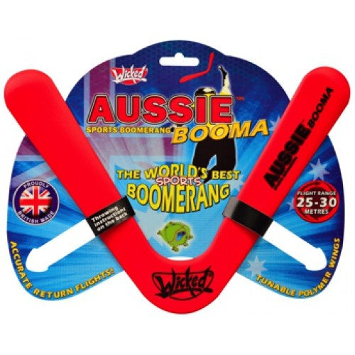 boomerang Booma Aussie 41 gram rood 27 cm