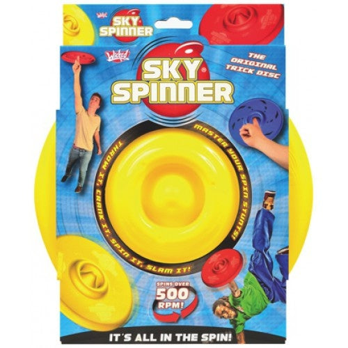 werpschijf Sky Spinner 117 gram geel 24