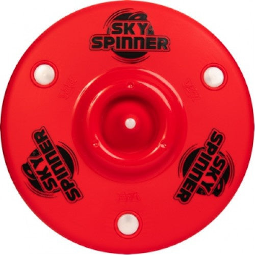 werpschijf Sky Spinner led 120 gram rood 24