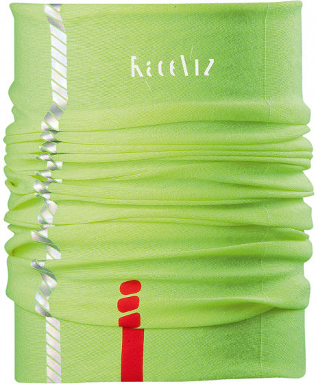 nekwarmer Raceviz Aero 50 cm microfiber geel one-size