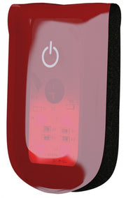clipverlichting Led magneet 8 x 5 cm rood