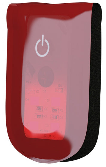 clipverlichting Led magneet 8 x 5 cm rood