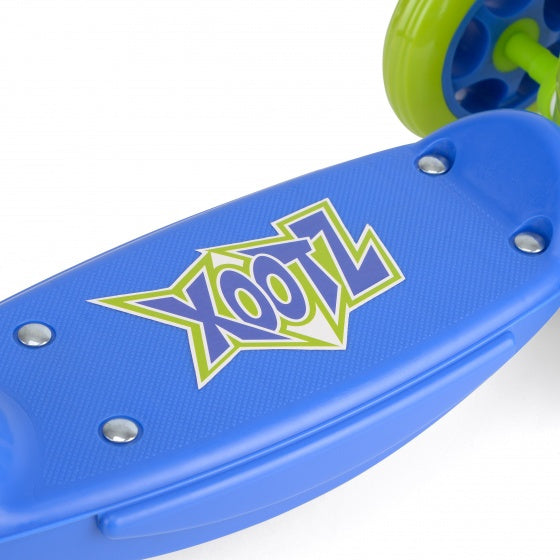 3-wiel kinderstep Bubble Scooter Jongens Voetrem Groen/Blauw
