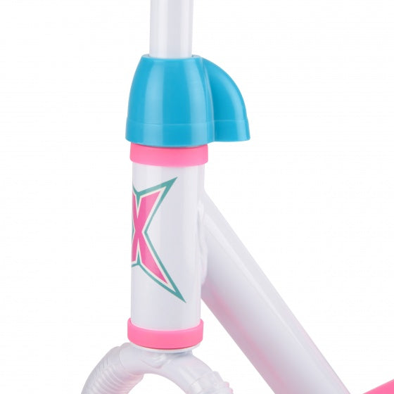 3-wiel kinderstep Bubble Scooter Meisjes Voetrem Roze