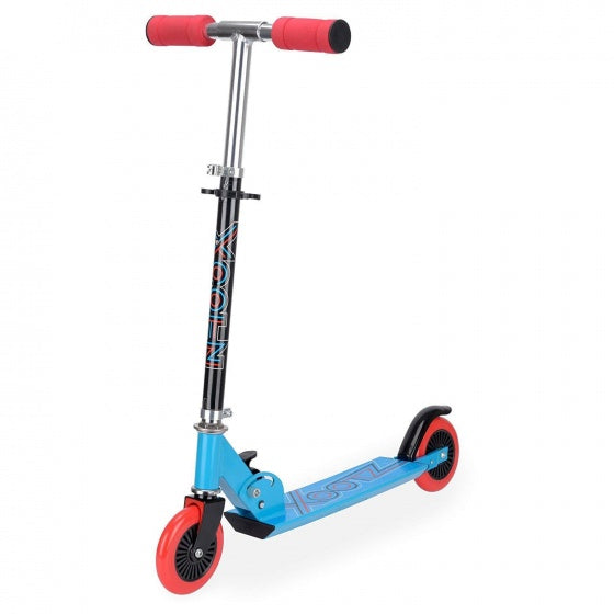 Folding Kick Junior Voetrem Blauw