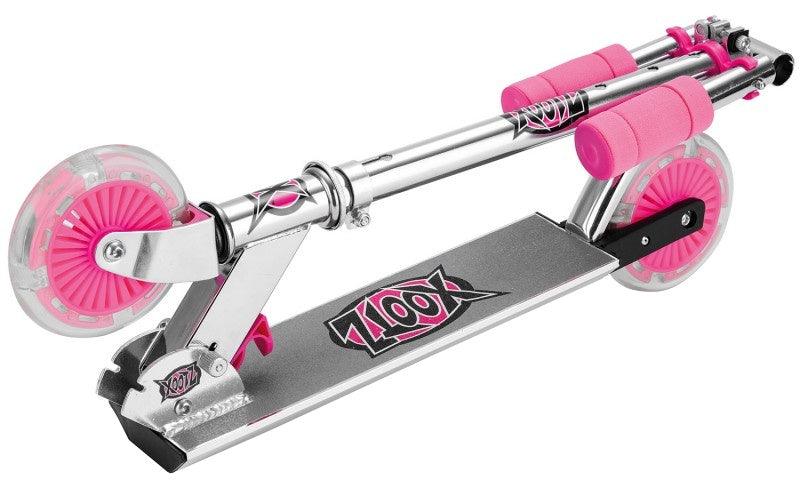Folding Meisjes Voetrem Roze