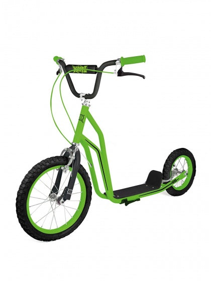 BMX step 16 Inch Junior Knijprem Groen/Zwart