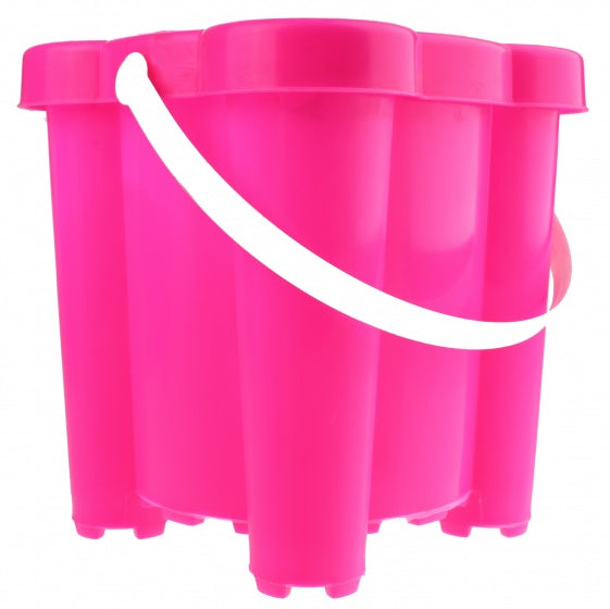 emmer zandkasteel 15 x 15 x 16 cm roze