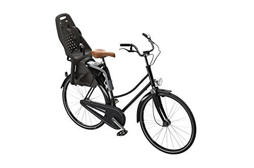fietszitje achter Maxi zwart framebuisbevestiging