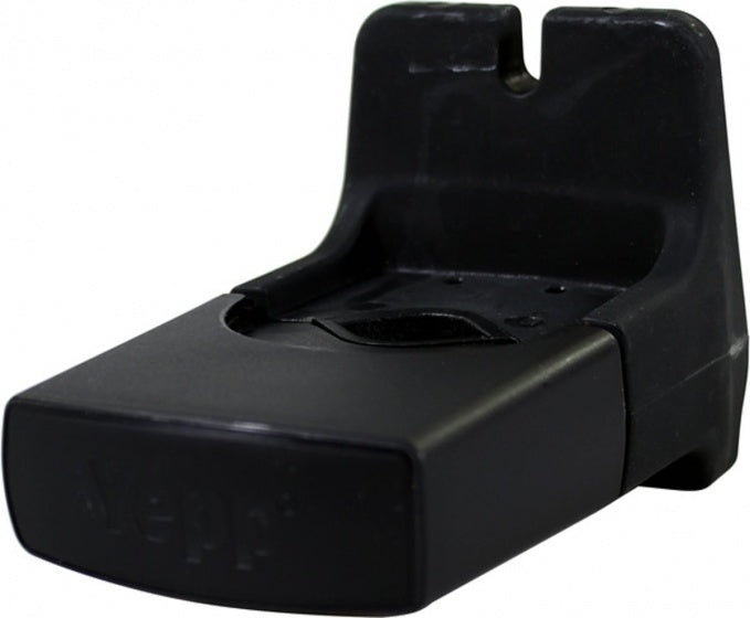 mini fietszitje Slim Fit adapter zwart 11 cm kunststof