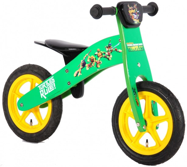 Ninja Turtles loopfiets 12 Inch Jongens Groen