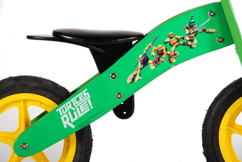 Ninja Turtles loopfiets 12 Inch Jongens Groen