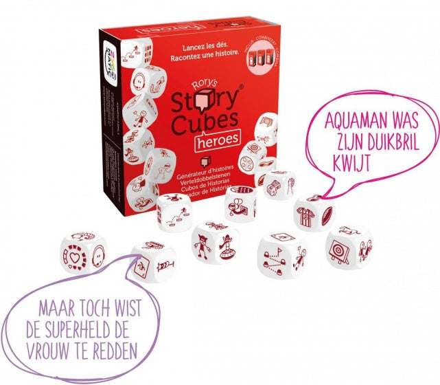 dobbelspel Rory's Story Cubes - Heroes